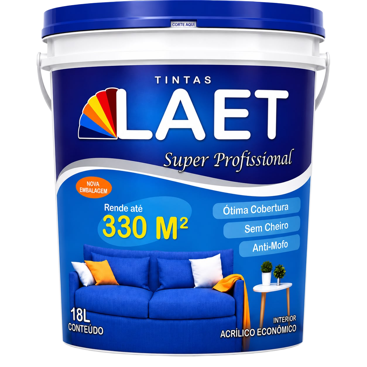Tinta Super Profissional Laet