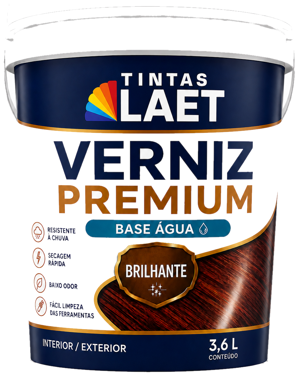 Verniz Base Água Tintas Laet