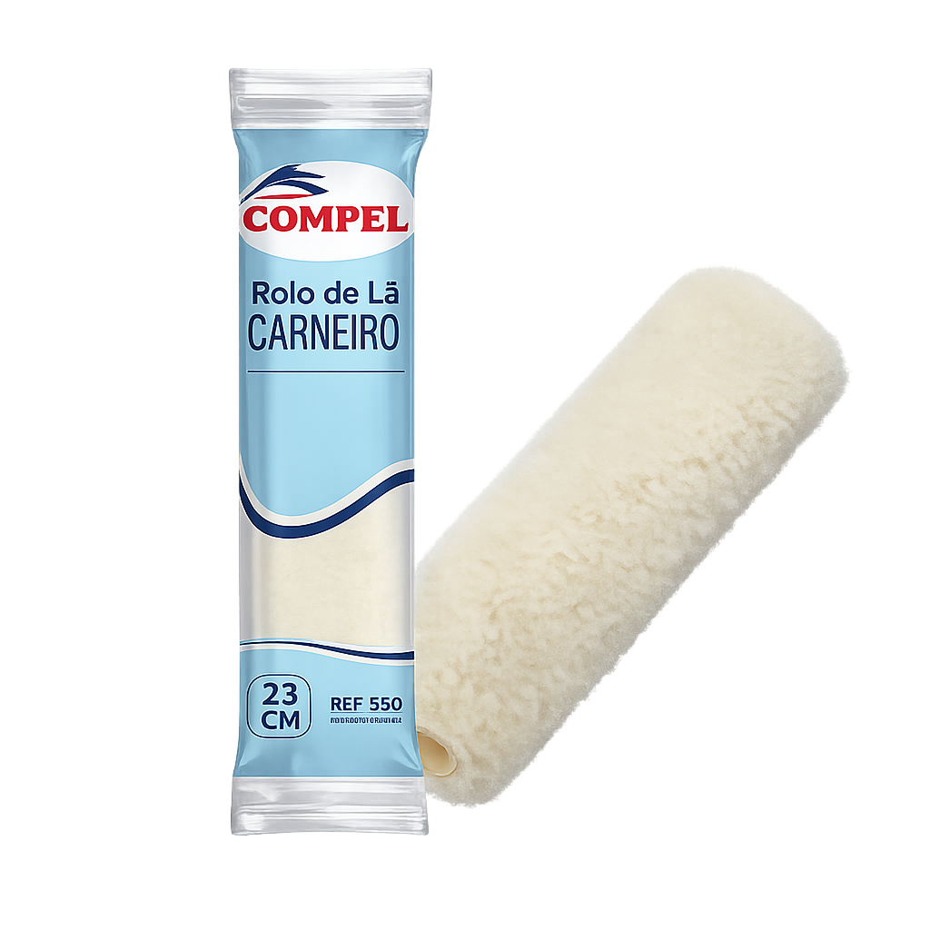 Refil Lã de Carneiro 23cm Laet
