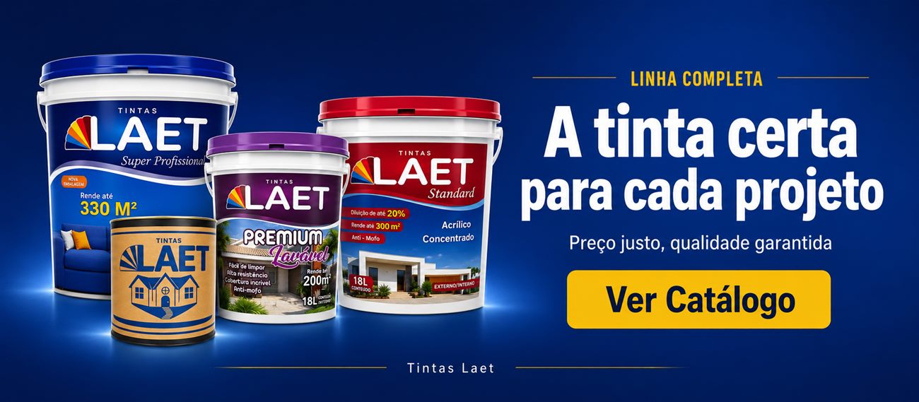 A tinta certa para cada projeto — Tintas Laet